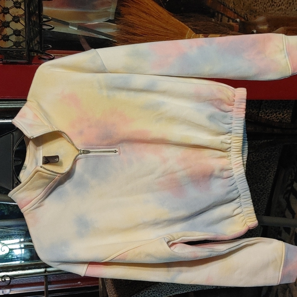 Girls cropped sweat shirt